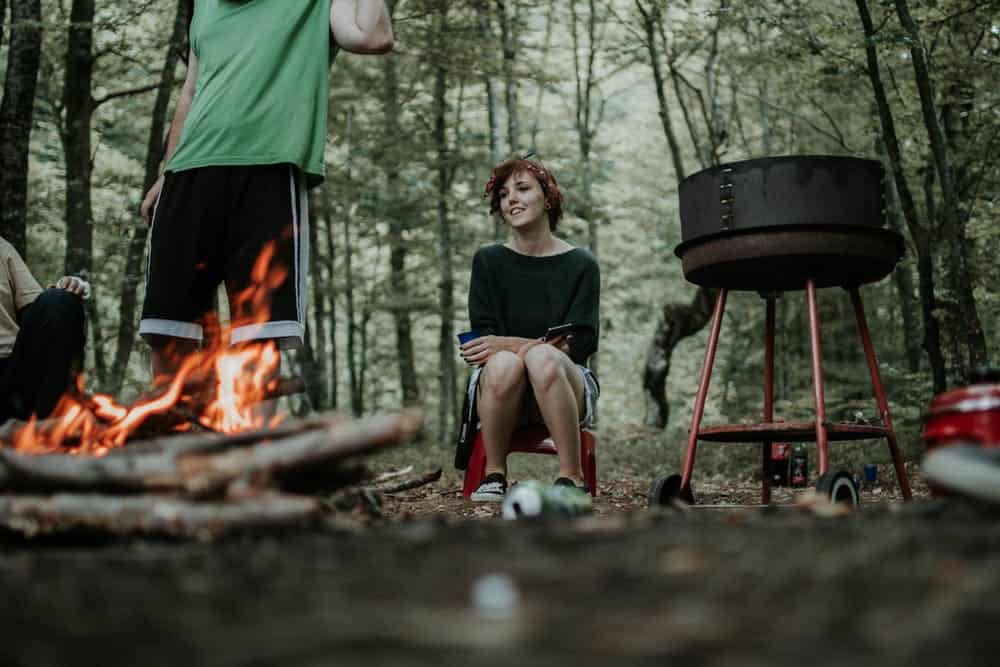 cool pic of a camping bbq